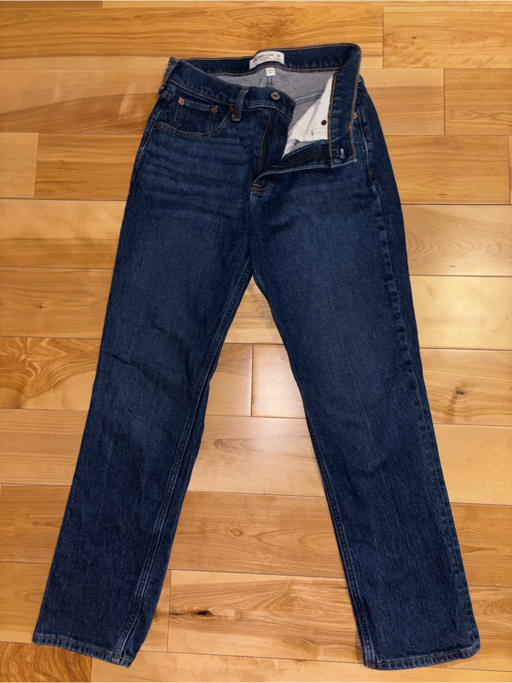 Abercrombie & Fitch 90s Straight Mid Rise Jeans